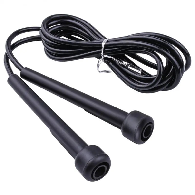 Adjustable unisex, speed skipping rope.