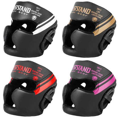 Boxing and MMA Head Guard, Adult & Child Full-covered Helmets.