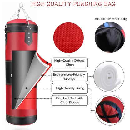 Heavy Punch Bag for Boxing, Karate & Taekwondo.