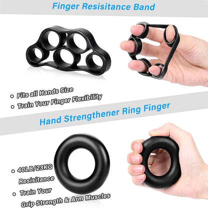 Adjustable 5-60Kg Heavy Hand Gripper Fitness Hand Exerciser Grip Wrist Training Finger Gripper Hand Strengthener.