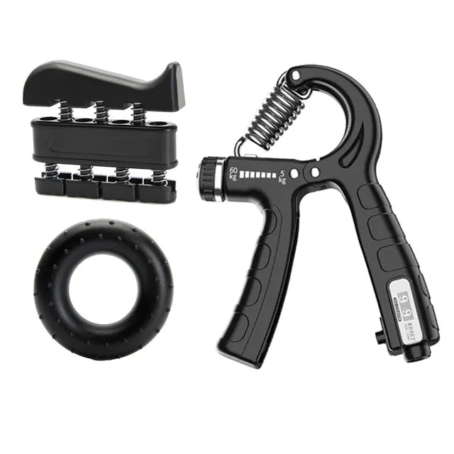 Adjustable 5-60Kg Heavy Hand Gripper Fitness Hand Exerciser Grip Wrist Training Finger Gripper Hand Strengthener.