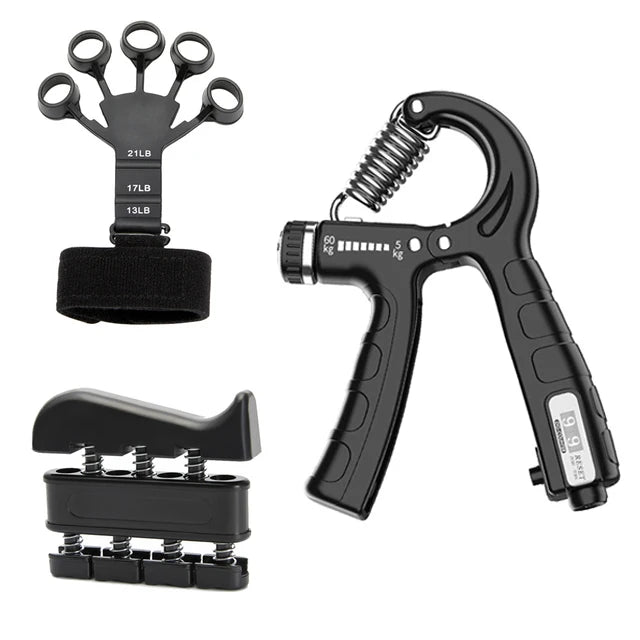 Adjustable 5-60Kg Heavy Hand Gripper Fitness Hand Exerciser Grip Wrist Training Finger Gripper Hand Strengthener.