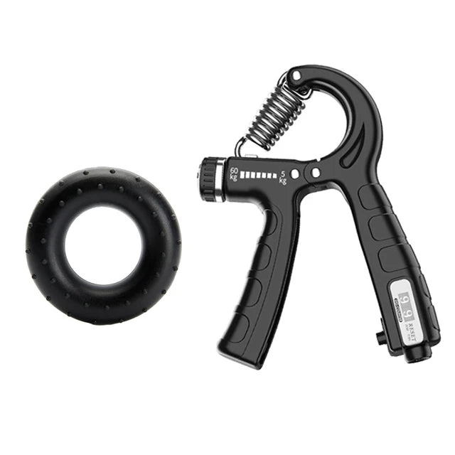 Adjustable 5-60Kg Heavy Hand Gripper Fitness Hand Exerciser Grip Wrist Training Finger Gripper Hand Strengthener.