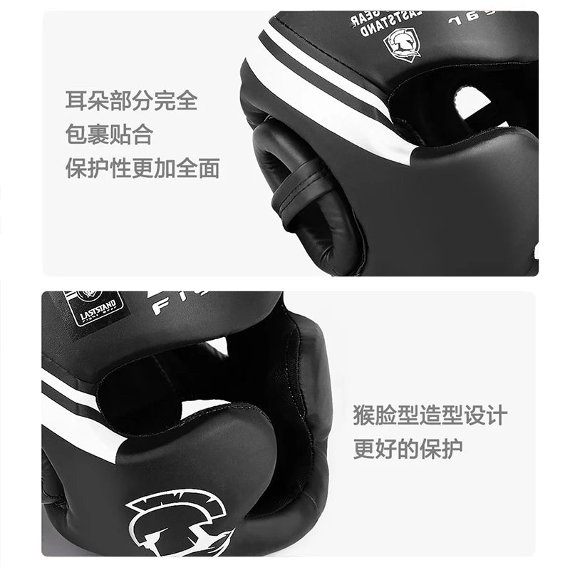 Boxing and MMA Head Guard, Adult & Child Full-covered Helmets.