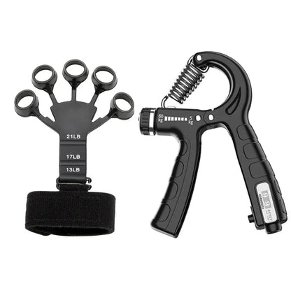 Adjustable 5-60Kg Heavy Hand Gripper Fitness Hand Exerciser Grip Wrist Training Finger Gripper Hand Strengthener.